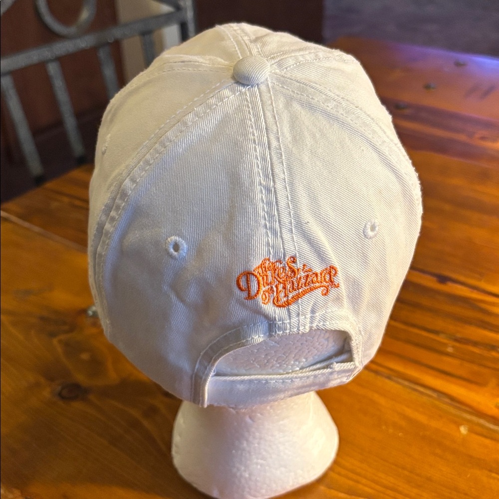 Dukes of Hazzard white Baseball Cap with Orange '01' Accent - Picture 3 of 9